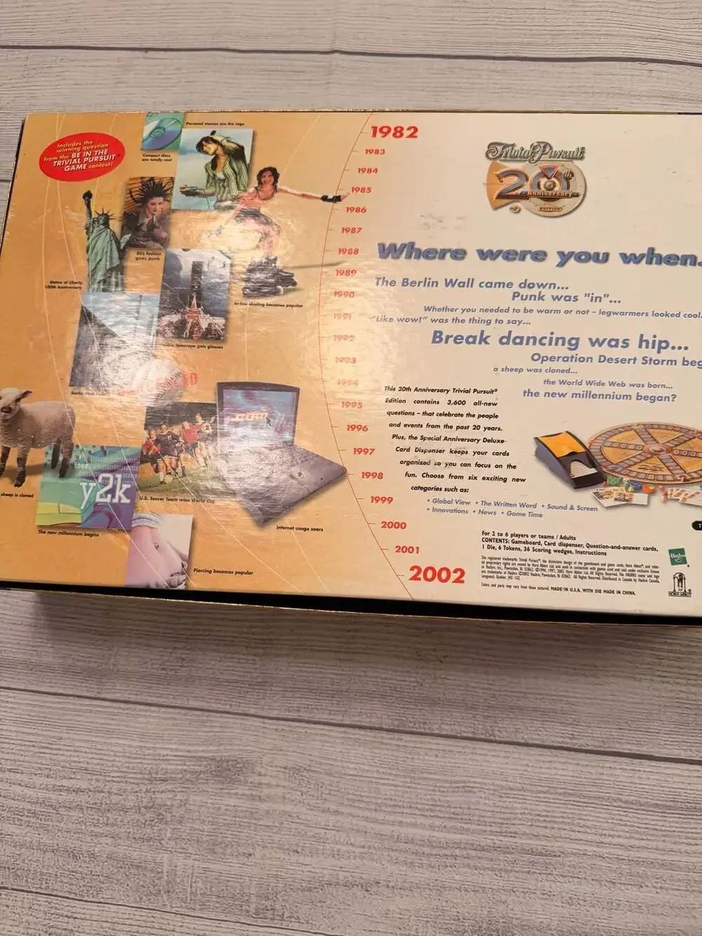 Parker Brothers trivial pursuit